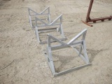(3) Aluminum Pipe Stands (Sales Tax) (WY)