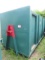 18' x 8' Hook Lift Office/Storage Container, equipped with 7'6