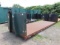 21' Hook Lift Steel Flatbed Body, with stake pockets