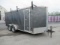 2013 BENDRON 16' V-Nose Tandem Axle Enclosed Utility Trailer, VIN# 5UZBE1621DD025003, equipped with