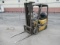 CATERPILLAR Model GC15K, 2,000 lb. Solid Tired Forklift, s/n AT81D00114, powered by LP gas engine