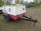 CHICAGO PNEUMATIC Model CPS185, 185CFM Portable Air Compressor, s/n 15908, powered by JD diesel