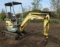 2004 YANMAR Model ViO15-2 Mini Excavator, s/n 26059B, powered by Yanmar diesel engine and hydraulic