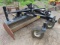 LEVEL BEST Laser Grading Box, 8' moldboard, hydraulic controls (Skid Steer) (Purchased New)