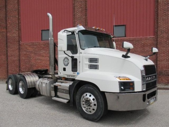 2021 MACK Model Anthem Legacy AN64T Tandem Axle Truck Tractor, VIN# 1M1AN4GY5MM021840, powered by