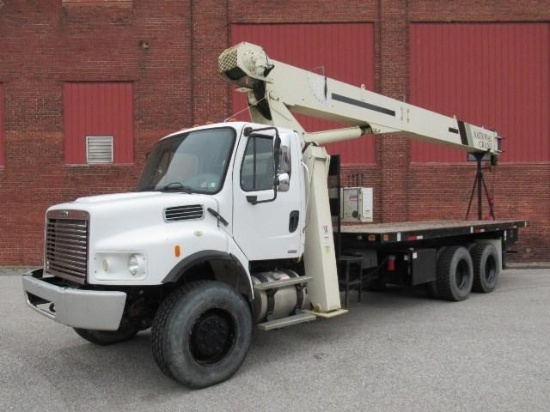 2007 FREIGHTLINER/NATIONAL 23 Ton, 6x6 Boom Truck, VIN# 1FVKC3DC77HX80570, powered by Cat C7, 300HP