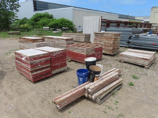 (1,357 Sq Ft) SYMONS Forms Consisting of: (40) 2' x 8', (2) 2' x 6', (76) 2' x 4', (20) 1' x 4', and