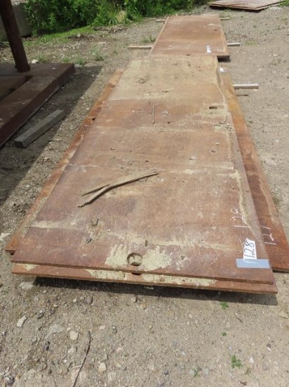 (2) 4' x 12' x 3/4" Road Plates