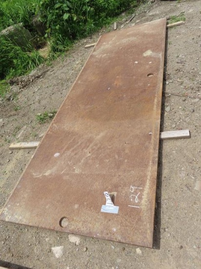 (2) 4' x 12' x 5/8" Road Plates