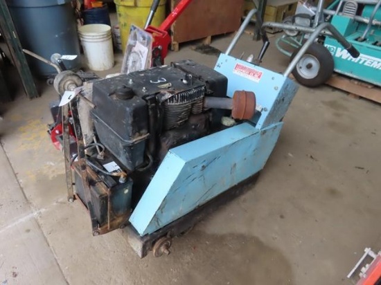 TARGET Model PAC III Walk Behind Concrete Saw, powered by Kohler gas engine and hydrostatic