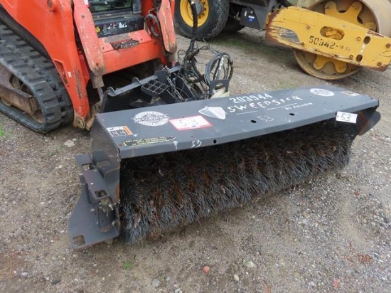 2017 SWEEPSTER 72" Broom, s/n 1714032, with hydraulic angle (Skid Steer)