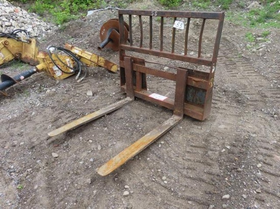 48" Fork Attachment (Skid Steer)