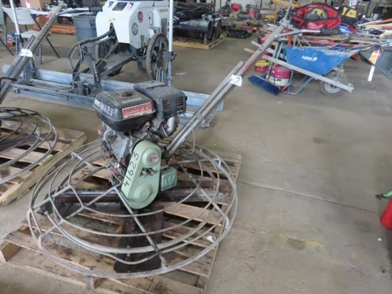 WHITEMAN 44" Walk Behind Power Trowel, Honda 9HP gas