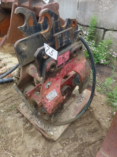 ALLIED 24" Hydraulic Plate Compactor (Kubota KX040)