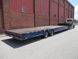 2018 FONTAINE Heavy Haul Traverse HT Tandem Axle Hydraulic Tail Trailer, VIN# 57JV482D2J3574125,