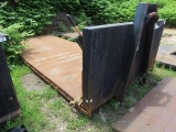 22' Hook Lift Steel Flatbed Body, with stake pockets
