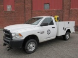 2017 RAM Model 2500 HD 4x4 Service Truck, VIN# 3C6MR5AJ5HG571848, powered by Hemi 6.4L gas engine