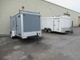 1994 CAR-MATE Model CM61200, 12' Single Axle Enclosed Utility Trailer, VIN# 1P9C612SDRL018581 (from
