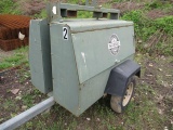2015 ALLMAND 11 KVA Portable Generator, s/n 0778PR004, powered by Kubota diesel engine, equipped
