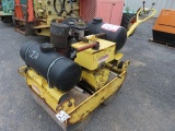 BOMAG Model BW65S Double Drum Walk Behind Roller, s/n 101100005041, powered by Hatz 1 cylinder
