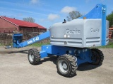 2008 GENIE Model S40, 40', 4x4 Aerial Lift, s/n S4008-15219, powered by Perkins diesel engine and