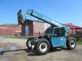 2004 GRADALL Model G6-42P, 6,000 Lb Rough Terrain Telescopic Forklift, s/n 0160003037, powered by JD