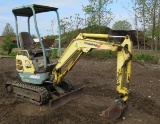2004 YANMAR Model ViO15-2 Mini Excavator, s/n 26059B, powered by Yanmar diesel engine and hydraulic
