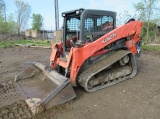 2019 KUBOTA Model SVL95-2S Crawler Skid Steer Loader, s/n 45285, powered by Kubota diesel engine and