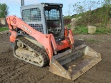 2011 KUBOTA Model SVL75 Crawler Skid Steer Loader, s/n 11390, powered by Kubota diesel engine and