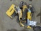 (5) DEWALT Cordless Angle Grinders, with (1) battery and charger