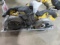 (2) DEWALT Cordless Circular Saws, with (1) battery and charger