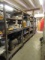 (5) Metal Racks and Contents Including: plastic pipe fittings (BUYER MUST LOAD)