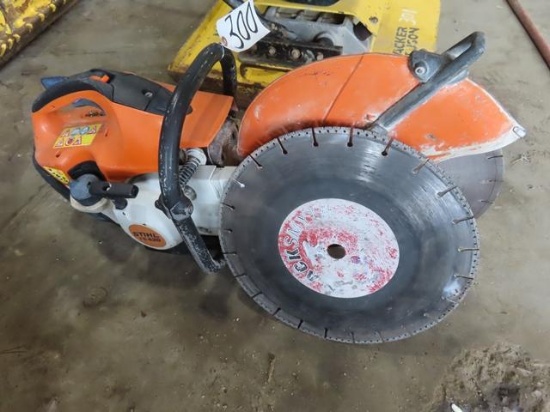 STIHL TS420 Demo Saw