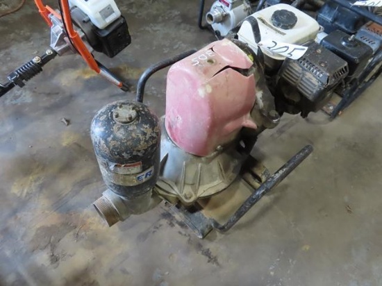 3" Diaphragm Pump, Honda 4HP gas
