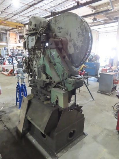 BUFFALO No. 1/2 Universal Iron Worker, s/n 47Y21532, 3HP, 3-phase electric