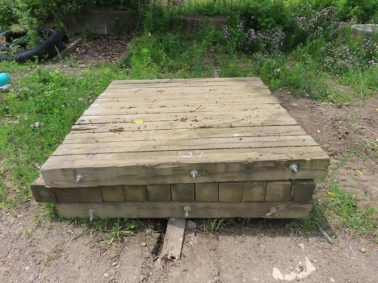 (3) 66" x 64" Crane Mats (6x6 Construction)