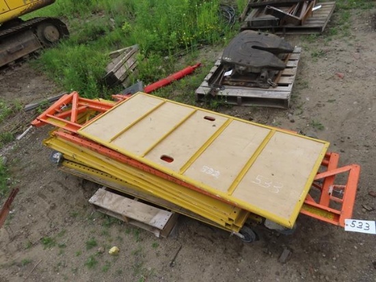 (2) Rolling Scaffolds