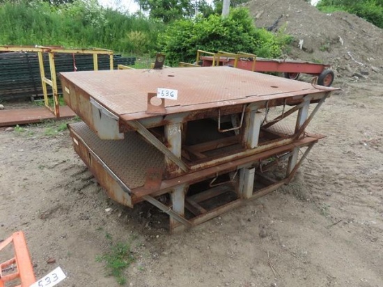 (2) Spring Loaded Dock Plates
