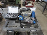 HOUGEN HMD150 Low Profile Magnetic Drill Press, with Rotaloc cutters