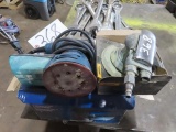 Pneumatic and Electric Palm Sanders