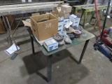 Sanding and Grinding Discs and Wheels, and Metal Table