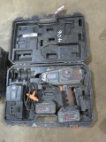 BN BNT040X Cordless Rebar Tie Gun, with charger and (2) batteries
