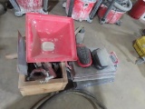 Concrete Finishing Tools and Knee Pads