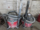 (2) Wet/Dry Vacs