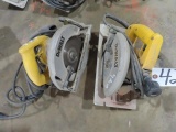 (2) DEWALT 7-1/4