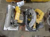 (2) DEWALT 7-1/4