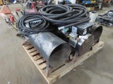 (3) FLAGRO FT400T, 400,000 BTU Propane/Natural Gas Space Heaters