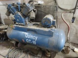 QUINCY QTH10-120, 2-Stage Shop Air Compressor, 120 gallon air receiver, 10HP, 230 volt, 3-phase