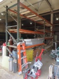 (4 Sections) Pallet Racking (BUYER MUST DISMANTLE AND LOAD)