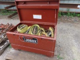 Job Box of Ratchet Straps